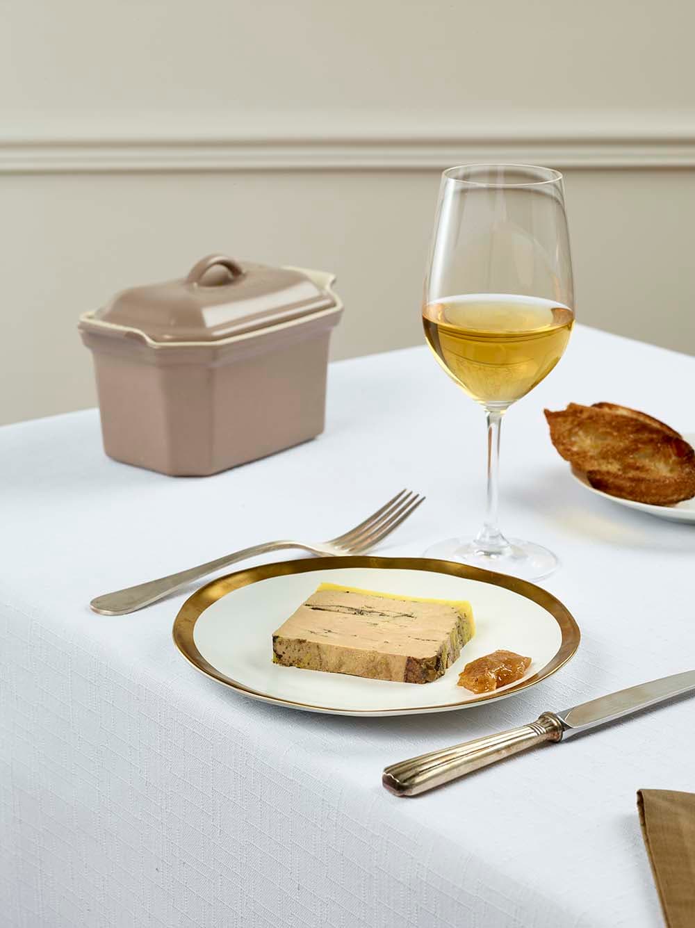 Terrine de foie gras de canard